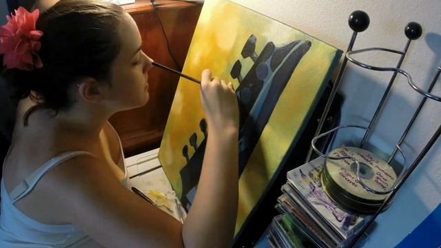 GoPro Time Lapse, Oil Painting, Ibanez Guitar Head смотреть онлайн
