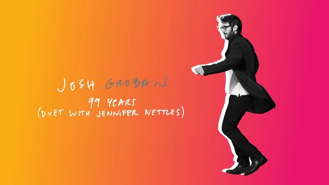 Josh Groban with Jennifer Nettles - 99 Years (Official Audio) смотреть онлайн