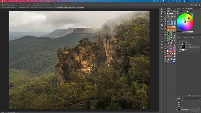 TK8 PLUGIN FOR PHOTOSHOP: Blue Mountains, Australia (FULL EDIT) Image by Keith Pinn (Practice Image смотреть онлайн
