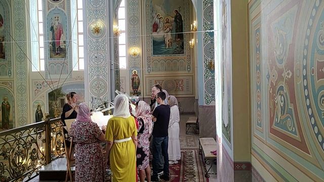 Стихира Тихвинской иконе Божией Матери - глас 8-й и тропарь глас 4-й. Регент Таисия Марченко. смотреть онлайн