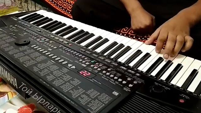 Жаныш Кочкоров "Талантты суйгондордун эсиндемин"YAMAHA PSR-510. смотреть онлайн