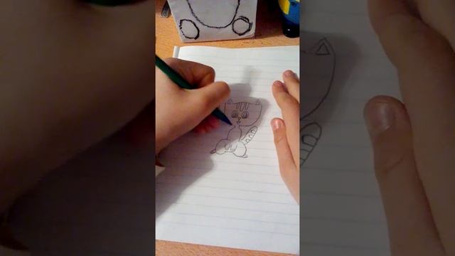 КАК НАРИСОВАТЬ МИЛОГО КОТЁНКА?! смотреть онлайн