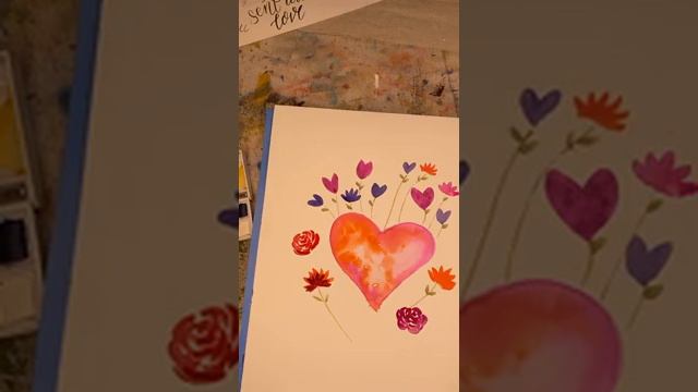 Bonus Valentine Watercolor