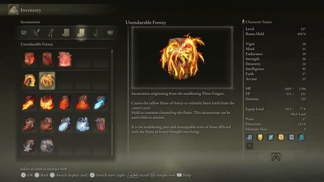 Elden Ring Where To Find Unendurable Frenzy Skill смотреть онлайн