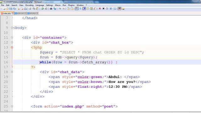 How to Make a Chat System in PHP & AJAX in Urdu/Hindi 4 of 6 смотреть онлайн