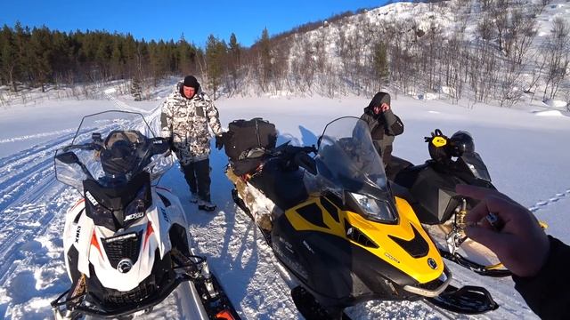 Ski-doo Рейнджер 49. Ренегад 600-800. Скандик 900. Адвенчер V 800.Костюм нордфин и погода огонь! смотреть онлайн