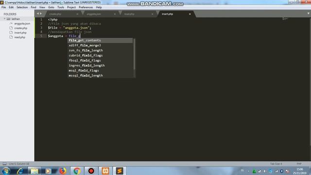 Membuat dan manipulasi CRUD (create, read, update, delete) json menggunakan php смотреть онлайн