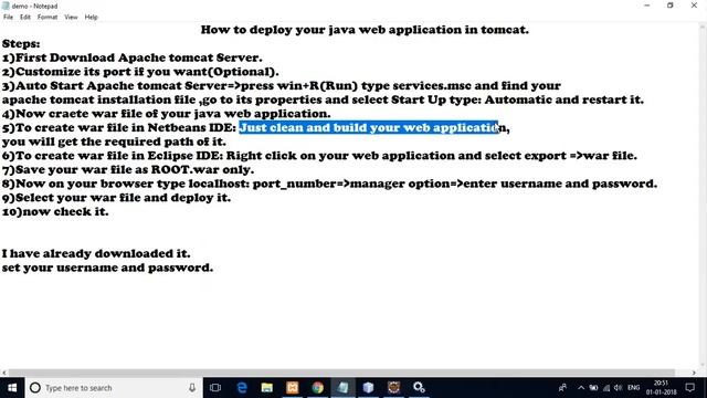 How to deploy your java web application on tomcat смотреть онлайн
