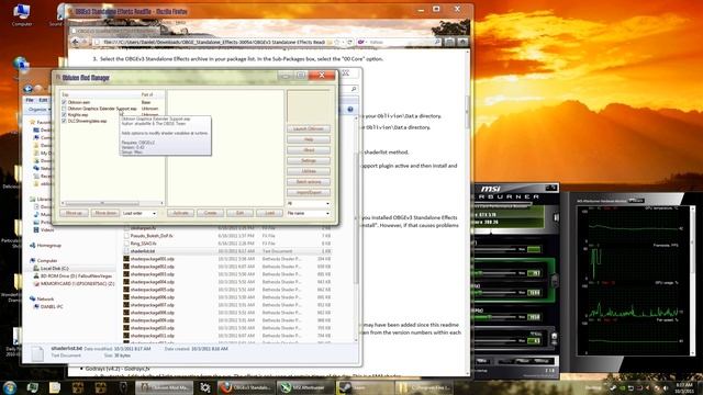 Elder Scrolls IV: Oblivion Extreme Graphics Modding Tutorial, Part 2: OBSE, OBGE, Liquid Water смотреть онлайн
