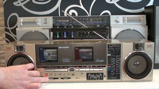 Sharp QT-90 отличная магнитола из 1983 года. Подробный тест. смотреть онлайн