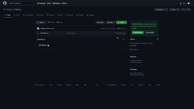Create a GitHub Profile Readme | Useful 'GitHub Bio' screen for your profile! смотреть онлайн