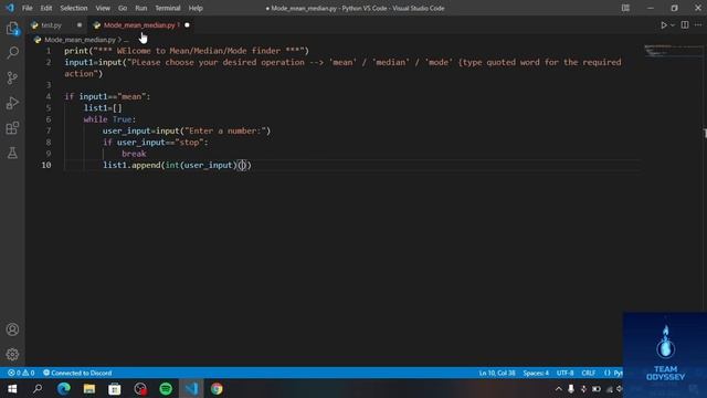 Creating a mode,mean,median finder in Python | TechOdyssey смотреть онлайн