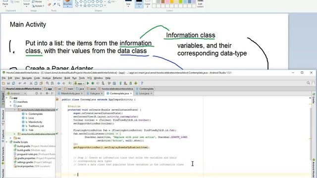 Step by step Android app development: part 11, swipeable list II смотреть онлайн
