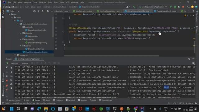 CRUD Operations By Using My SQL & Spring Boot !! смотреть онлайн
