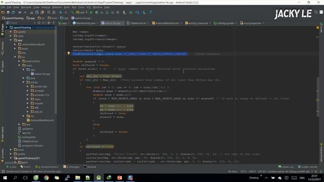 Object recognition and tracking OpenCV Android смотреть онлайн