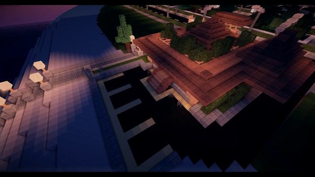 Строим красиво в minecraft: Рыбный магазинчик (timelapse?!) смотреть онлайн