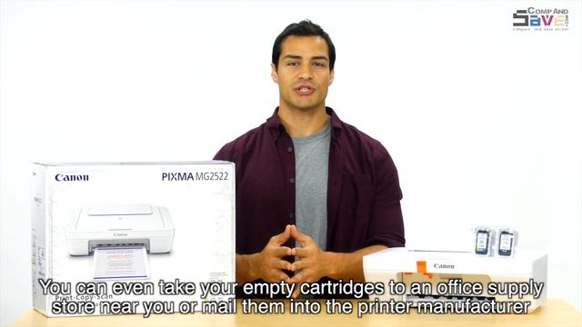 Canon PIXMA MG2522 Printer Ink Cartridges Installation смотреть онлайн