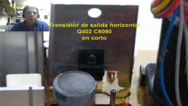 LG 21FU9RL Quema transistor horizontal - Solución - смотреть онлайн