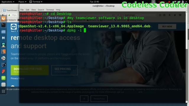 How to install teamviewer in linux without any problem смотреть онлайн