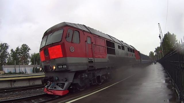 Большая прогулка по дождливым вокзалам Питера. 7 октября 2018. Витебский вокзал. смотреть онлайн