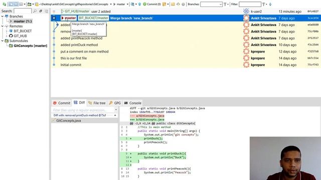 16 - Git Fetch vs Pull смотреть онлайн
