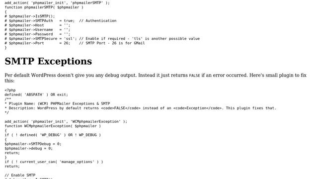 Wordpress: How to set SMTP programmatically? (3 Solutions!!) смотреть онлайн