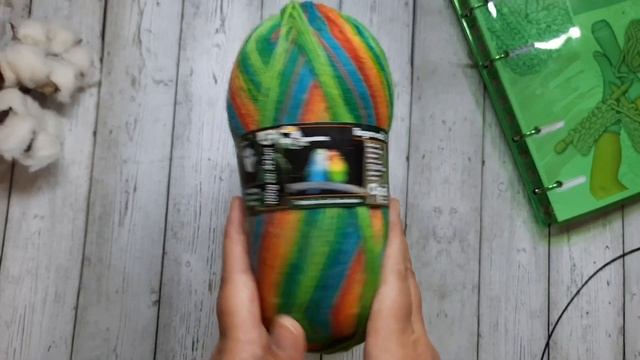 Носки из пряжи Opal спицами magic loop, яркая расцветка носочной пряжи. 3 старт в Триостартах Авгус смотреть онлайн