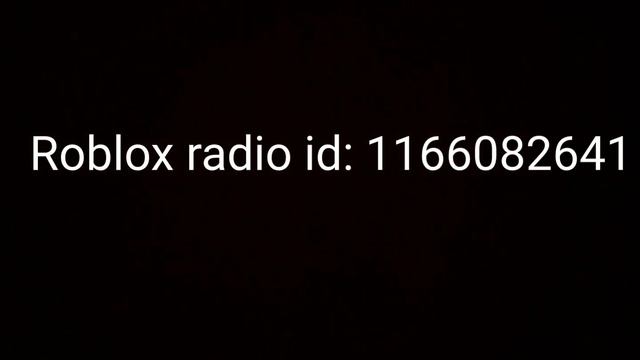 roblox radio id смотреть онлайн