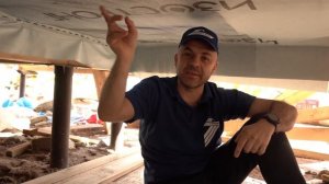 Полы в каркасном доме. Вариант №2 [нижний монтаж влаго-ветрозащиты]. Строй и Живи.