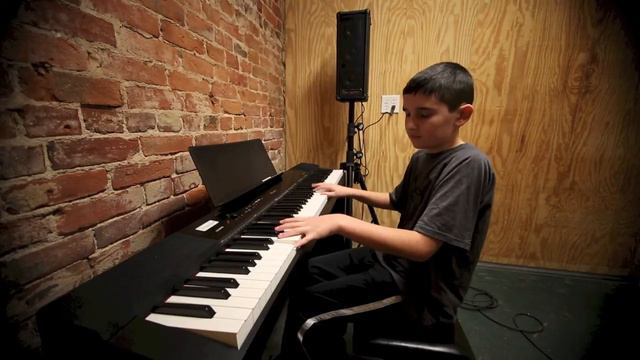 Piano Cover of "Payphone" - by 11 year old Andrew Allen of Allen Music смотреть онлайн