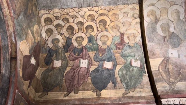 ANDREY RUBLEV. Frescoes in the Dormition Cathedral of Vladimir, 1408. смотреть онлайн