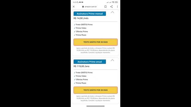 Amazon Prime Vídeo 30 Dias GRATÍS - Sem cartão de crédito смотреть онлайн