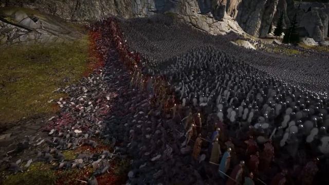 300 Spartans Vs 100,000 Persians - Ultimate Epic Battle Simulator 2 смотреть онлайн