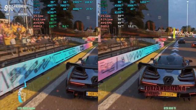 GTX 1660 super vs GTX 980 Ti смотреть онлайн