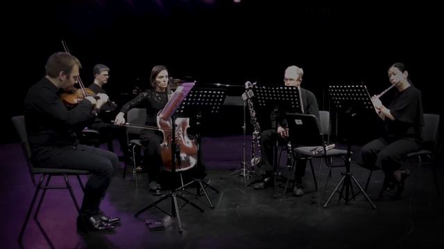 Adieu for flute, clarinet, piano, violin and cello Composer Mikhail Smetanin Part 2 смотреть онлайн