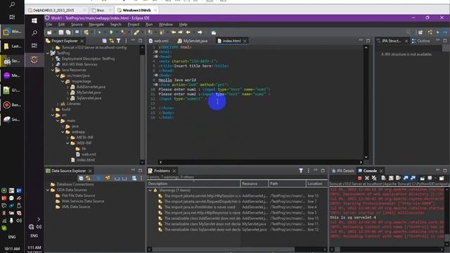 Java Eclipse web servlet -4- ServletConfig and ServletContext شرح смотреть онлайн