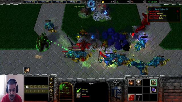Warcraft 3 Day of the cow TD #10 - Pokémon builder смотреть онлайн