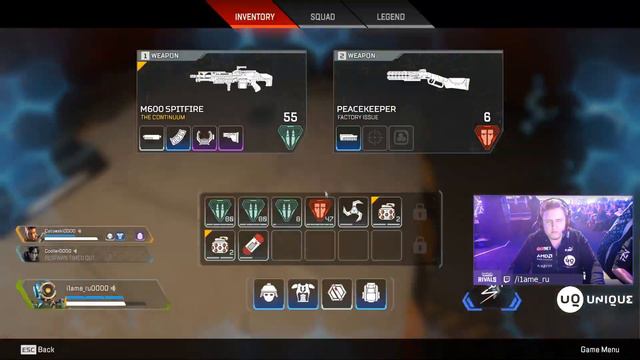 ЛАМЫЧ НА ТУРНИРЕ TWITCH RIVALS / APEX Legends / TwitchCon Europe Showdown