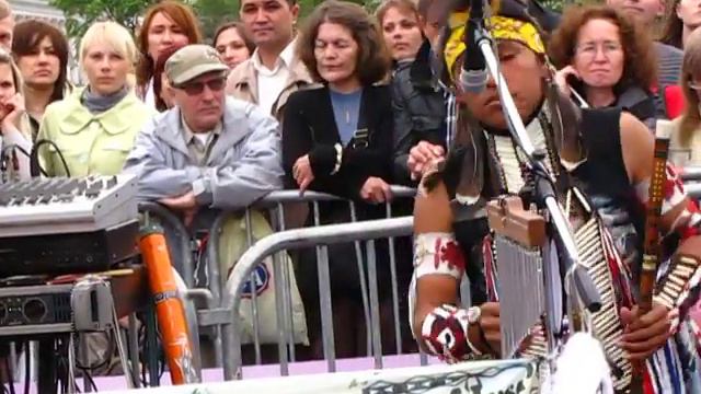 PAKARINA (Native American Music Group) @ Dvortsovaya Square, Saint Petersburg ~5~