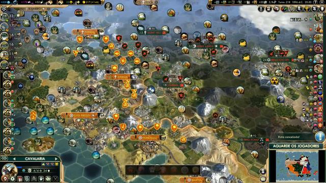 Civilization V Multiplayer #15 - Polinésia Vamos Jogar Gameplay Português PT-BR смотреть онлайн