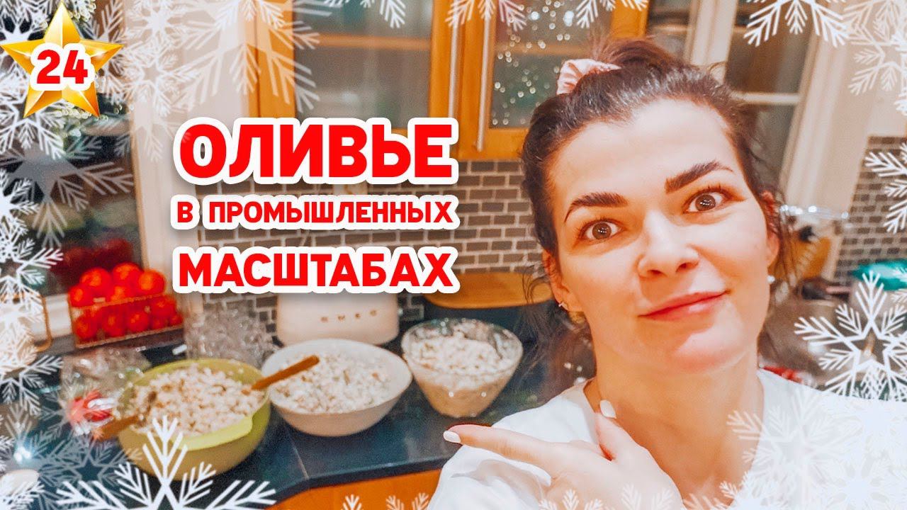 VLOGMAS 24 | Приехали гости | Завтра Рождество | Выбираю подарок | Как я делаю оливье