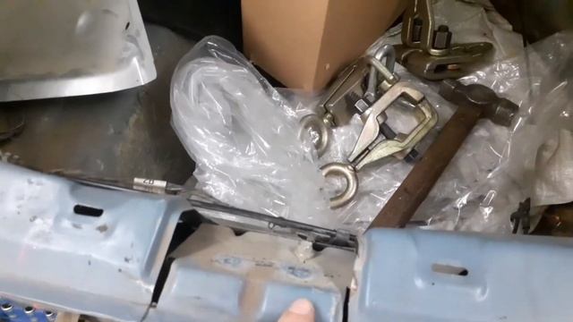 кузовной ремонт на стапеле рихтовка зада авео т250, замена заднего крыла смотреть онлайн