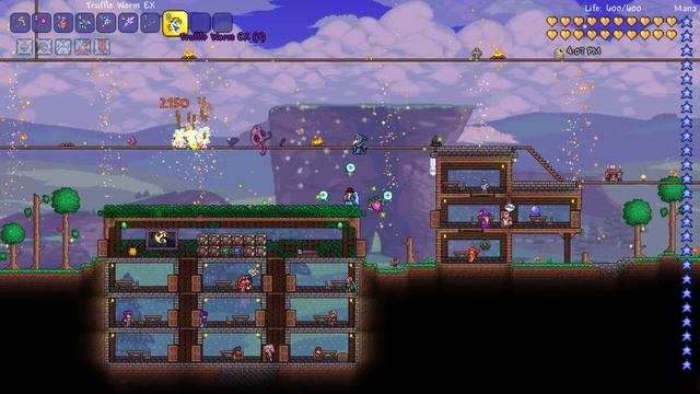 I fought Duke Fishron EX for 10 hours with Ultimate Accessories... Terraria Fargo's Soul Mod #24 смотреть онлайн