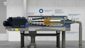 Flottweg Tricanter® Animation – the Decanter for Three-Phase Separation