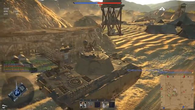 Полковые бои War Thunder Gurza vs FGA смотреть онлайн