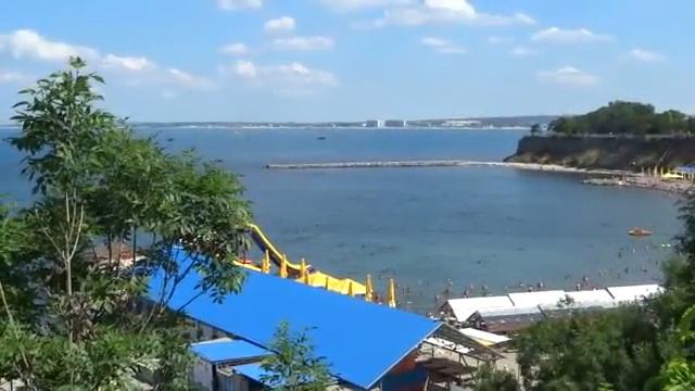 Анапа, 22.06, пляж пансионатов "Малая Бухта", "Высокий берег" смотреть онлайн