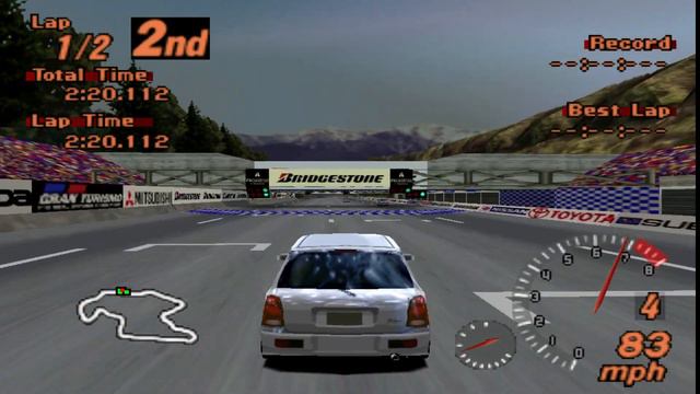 Gran Turismo 2 Daihatsu Mira TR ´98 Trial Mountain смотреть онлайн