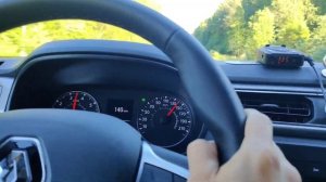 Renault Arkana Рено Аркана разгон до 100. Расход бензина. Обгон. Тахометр.