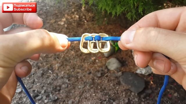 ☆Как сделать БРАСЛЕТ из КРЫШЕК от жестяных банок. смотреть онлайн