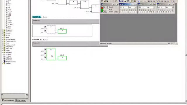 Simatic manager S7 2 2 Битовая логика Часть 2 смотреть онлайн
